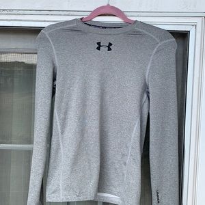 Fall kids clothes Under armour youth cold gear fitted long sleeve tee